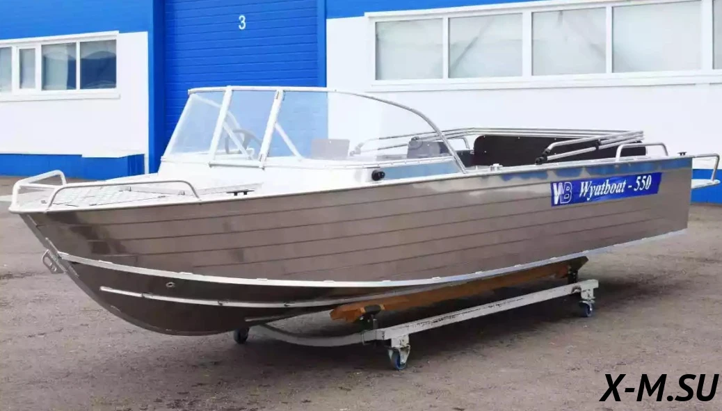 Алюминиевый катер WYATBOAT Wyatboat-550 PRO Алюминиевый катер WYATBOAT Wyatboat-550 PRO