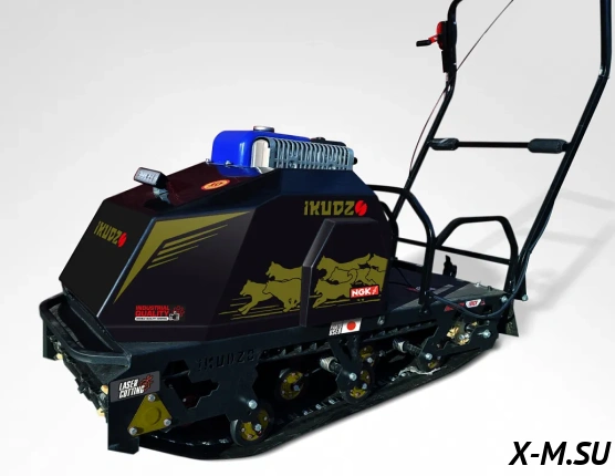 Мотобуксировщик IKUDZO 2.0 1450/500 EKR20 (двс DINKIN)
