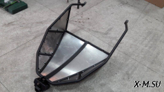 Комплект защиты днища на снегоход ЕРМАК STELS с установкой