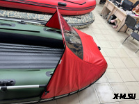 Носовой тент MISHIMO 360 RAPID, RAPID PRO красный