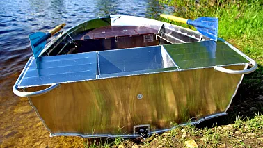 Алюминиевая лодка Тактика-320